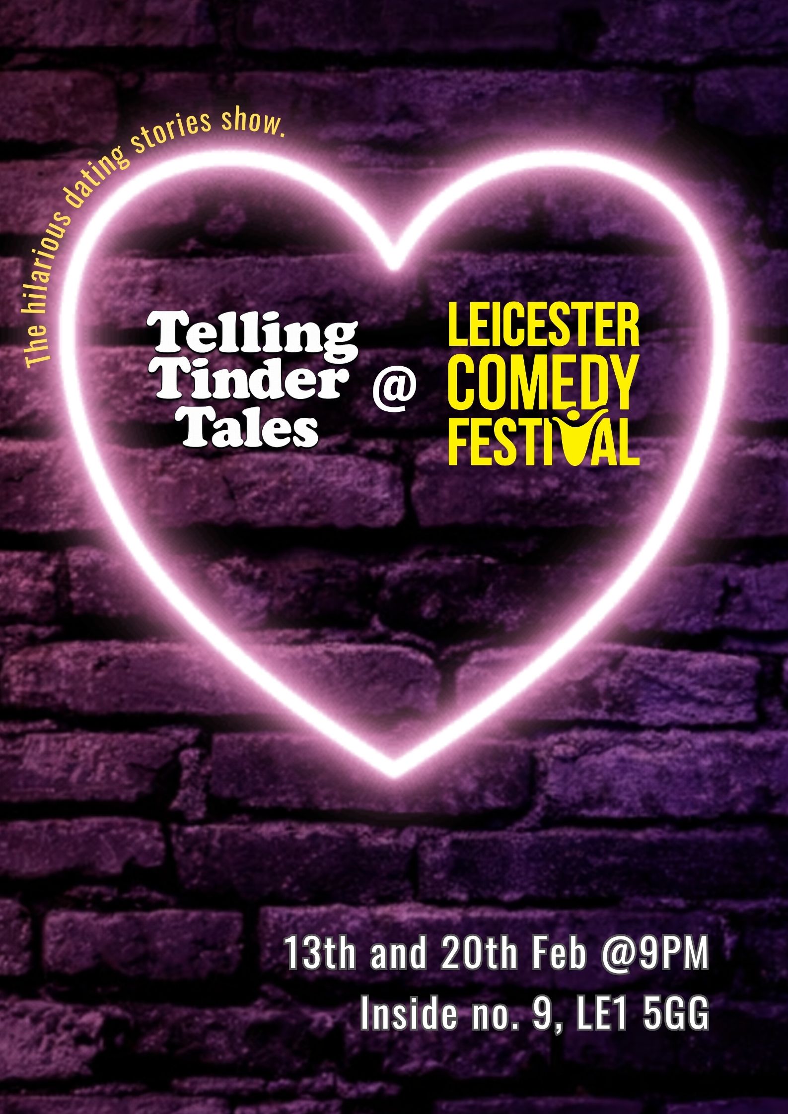 Telling Tinder Tales — Leicester Comedy Festival